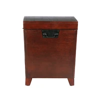 Pyramid Trunk End Table