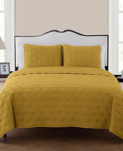 Vcny Home Kaleidoscope 3-Pc. Quilt Set, Full/Queen