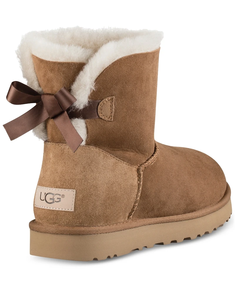Ugg Women's Mini Bailey Bow Ii Slip On Boots