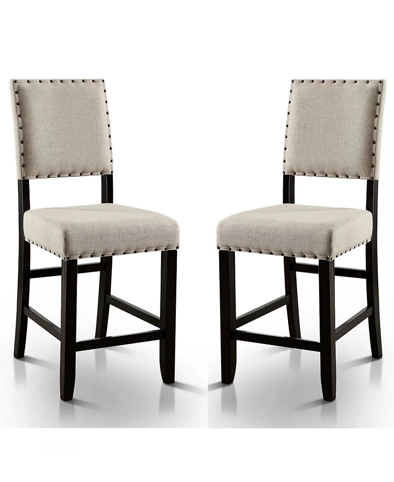 Langly Upholstered Pub Chair (Set of 2)
