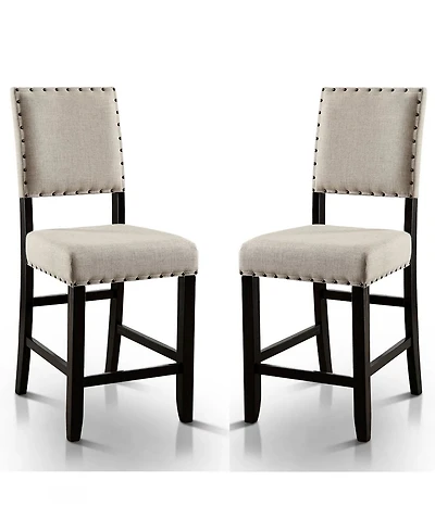 Langly Upholstered Pub Chair (Set of 2)
