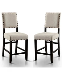 Langly Upholstered Pub Chair (Set of 2)
