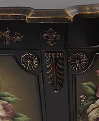 Nearly Natural French Vintage-Style Floor Cabinet