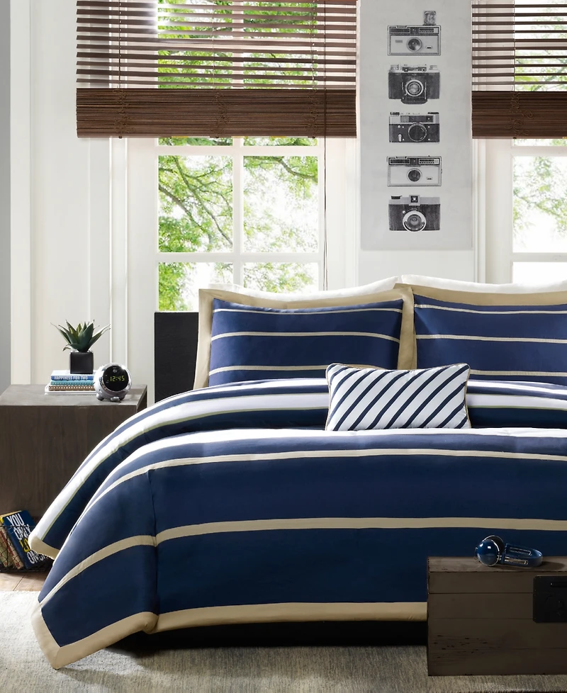 Intelligent Design Ashton 3-Pc. Duvet Cover Set, Twin/Twin Xl