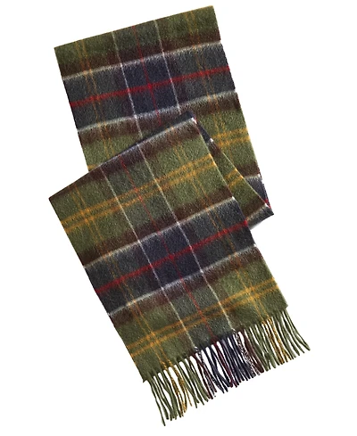 Barbour Merino Cashmere Tartan Scarf
