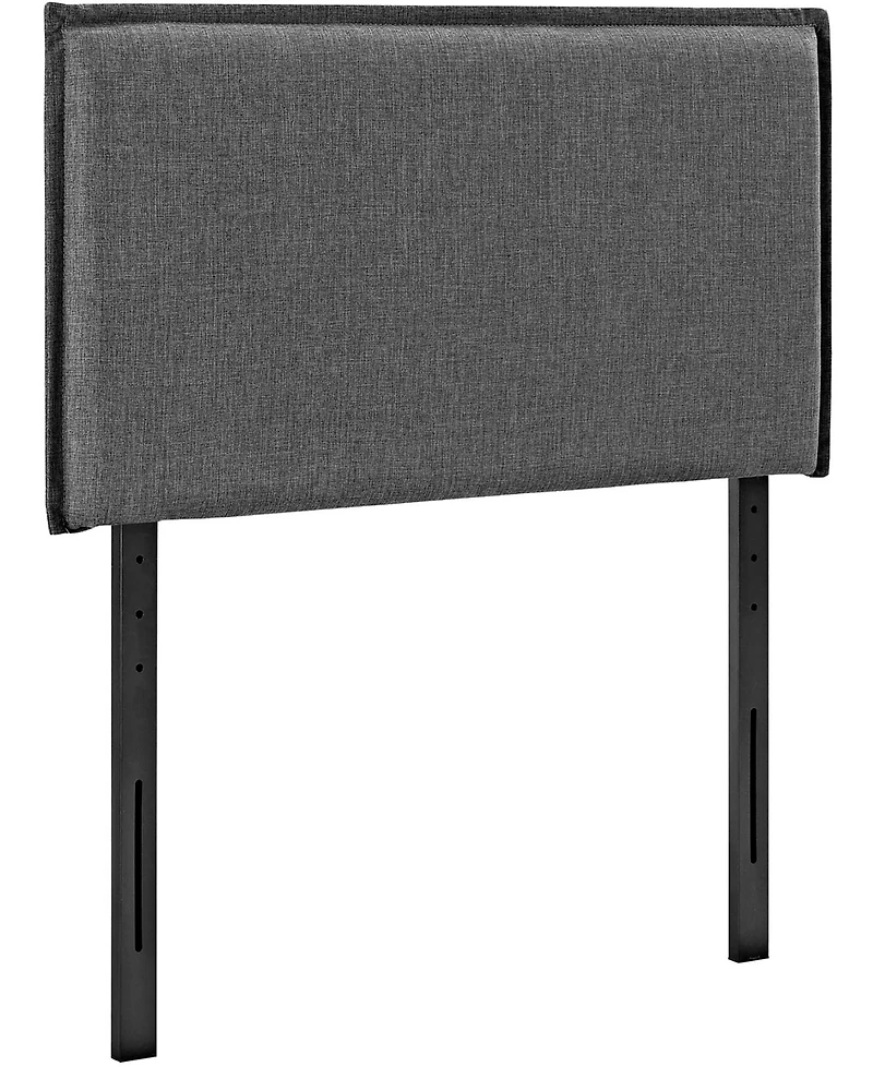 Camille Twin Upholstered Fabric Headboard