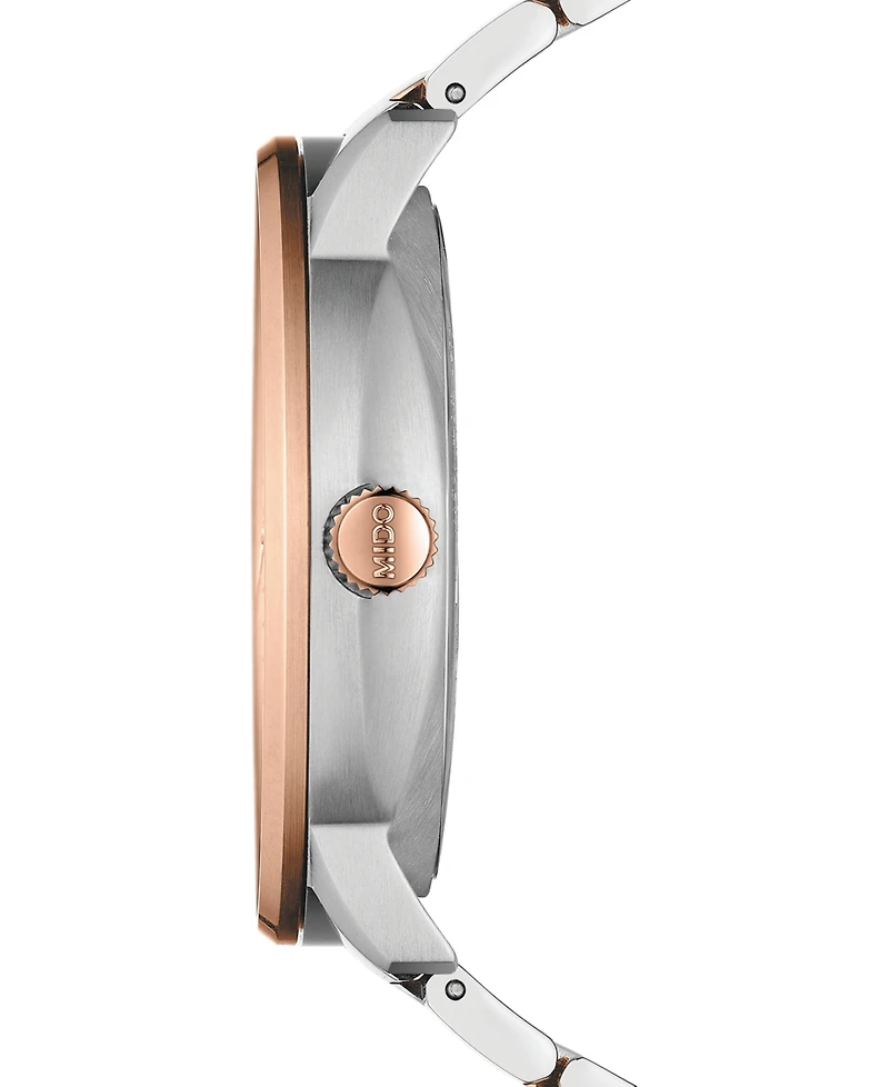 Mido Men's Swiss Automatic Commander Ii BigDate Two-Tone Stainless Steel Bracelet Watch 42mm
