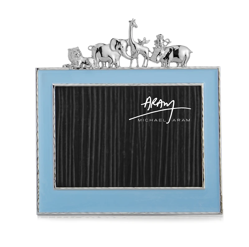 Michael Aram Animals 5x7" Blue Frame