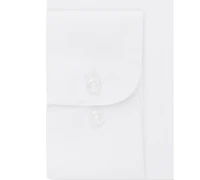 Van Heusen Men's Bigger Fit Wrinkle Free Poplin Solid Dress Shirt