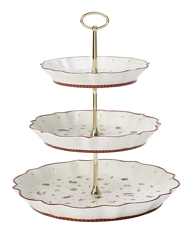 Villeroy & Boch Winter Bakery 3-Tiered Server