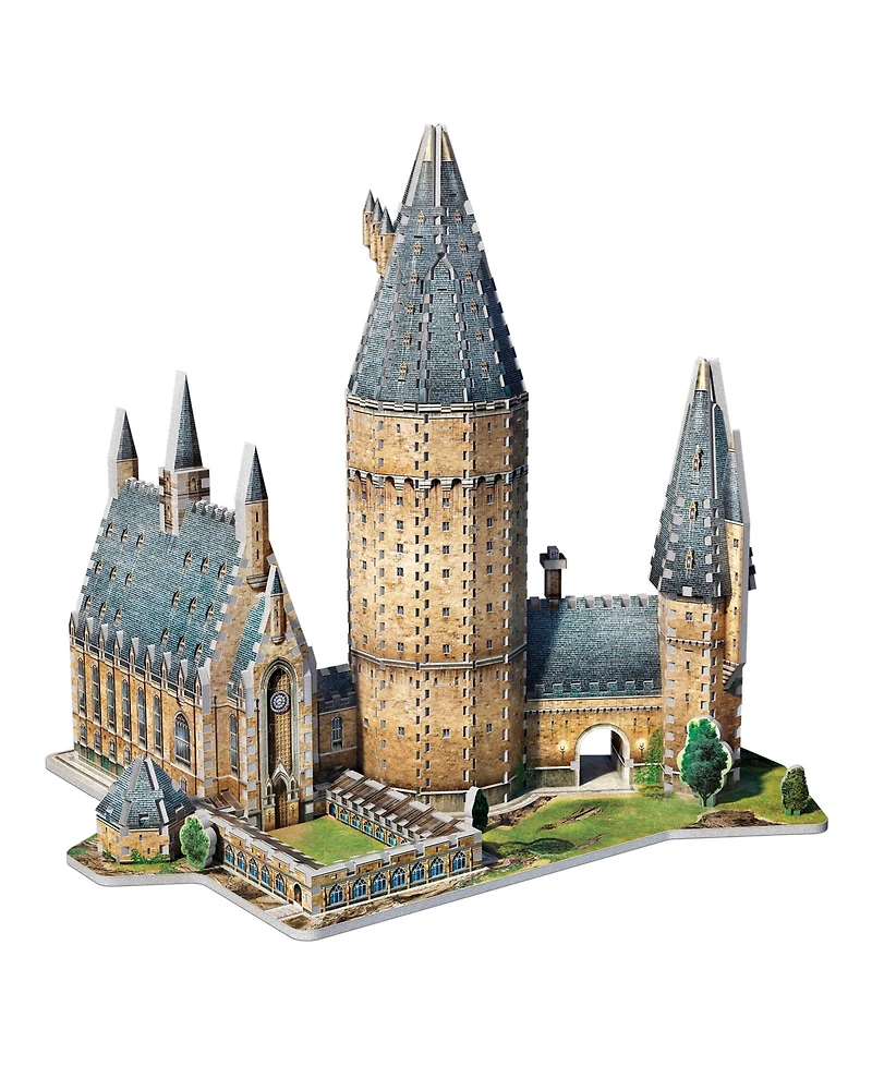 Wrebbit Harry Potter Collection - Hogwarts - Great Hall 3D Puzzle- 850 Pieces