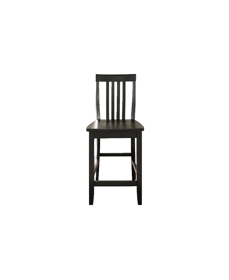 School House Bar Stool With 24" Seat Height (Set Of 2)