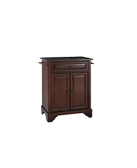 Lafayette Solid Granite Top Portable Kitchen Island