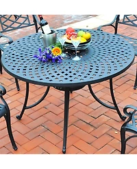 Sedona 42" Cast Aluminum Dining Table