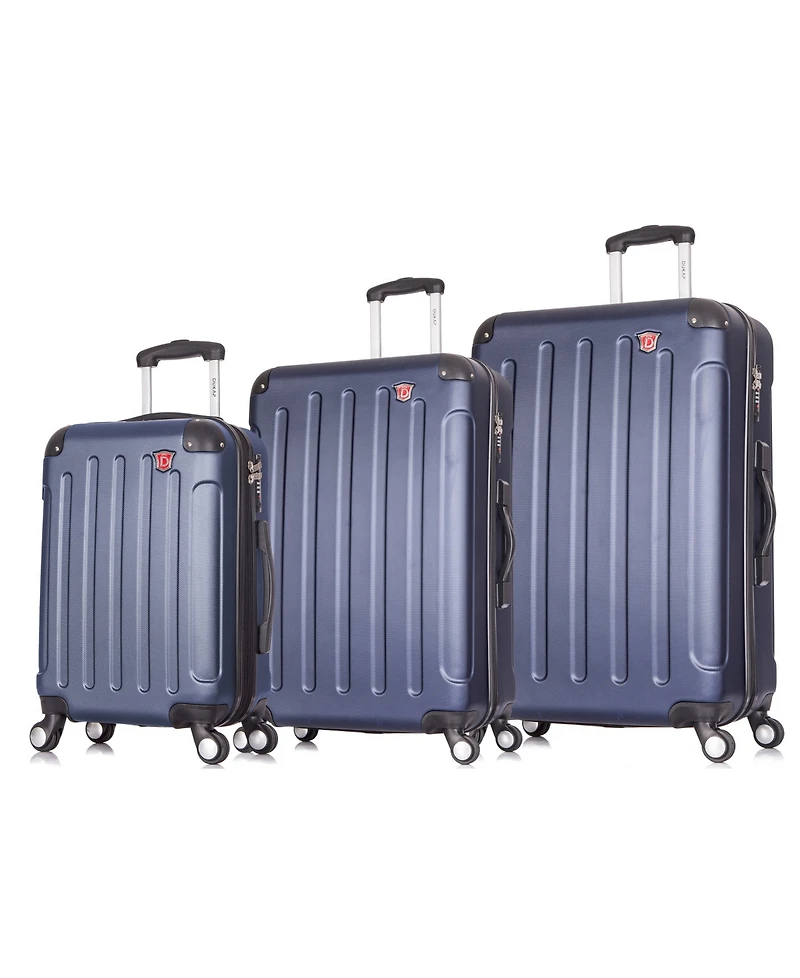 Dukap Intely 3-Pc. Hardside Tech Luggage Set