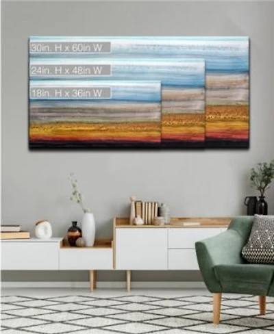 Ready2hangart Sky Ground Abstract Canvas Wall Art Collection