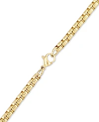 Legacy for Men by Simone I. Smith Crystal Lion King 24" Pendant Necklace Gold-Tone Ion-Plated Stainless Steel
