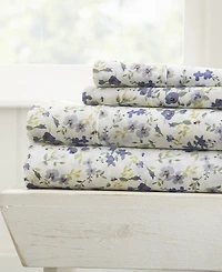 ienjoy Home The Farmhouse Chic Premium Ultra Soft Pattern -Pc. Sheet Set