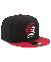 New Era Portland Trail Blazers Basic 2 Tone 59FIFTY Fitted Cap