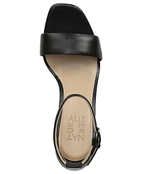 Naturalizer Joy Square Toe Ankle Strap Dress Sandals