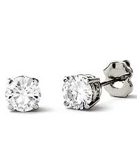 Moissanite Stud Earrings (1 ct. t.w. Diamond Equivalent) in 14k White or Yellow Gold