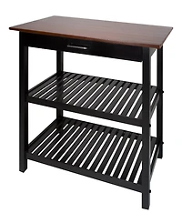 Kitchen Island with Solid Wood