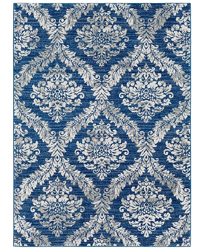 Livabliss Harput Hap-1032 Dark Blue 7'10" x 10'3" Area Rug