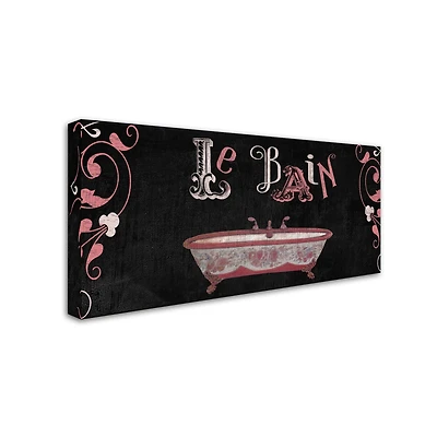 Color Bakery 'French Sign Ii' Canvas Art, 10" x 19"