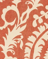 Livabliss Alfresco Alf 9613 Rust Area Rug Collection