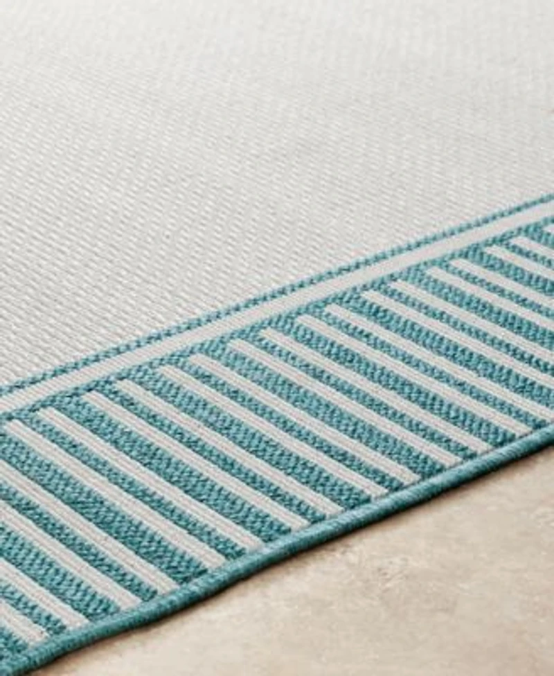 Livabliss Alfresco Alf 9680 Teal Area Rug Collection