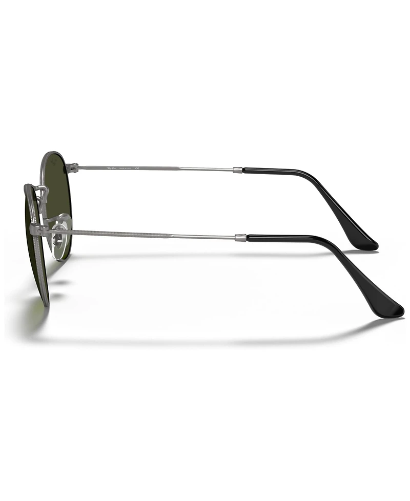 Ray-Ban Unisex Round Metal Sunglasses, RB3447
