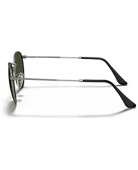 Ray-Ban Unisex Round Metal Sunglasses, RB3447