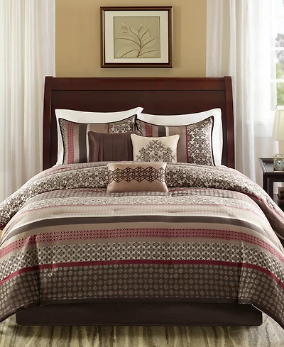 Madison Park Princeton 7-Pc. Comforter Set, California King