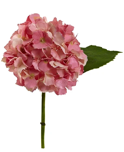 Nearly Natural 12" Hydrangea Artificial Flower, Set of 12