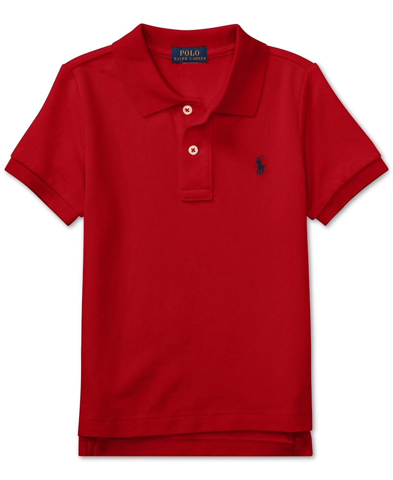 Polo Ralph Lauren Toddler and Little Boys Cotton Mesh Shirt