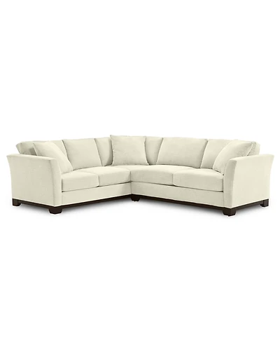 Elliot Ii 108" Fabric 2-Pc. Apartment Sectional Sofa, Created for Macy's