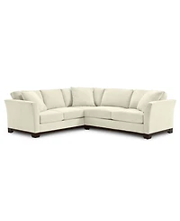 Elliot Ii 108" Fabric 2-Pc. Apartment Sectional Sofa, Created for Macy's