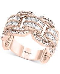 Effy Diamond Statement Ring (9/10 ct. t.w.) in 14k Rose Gold