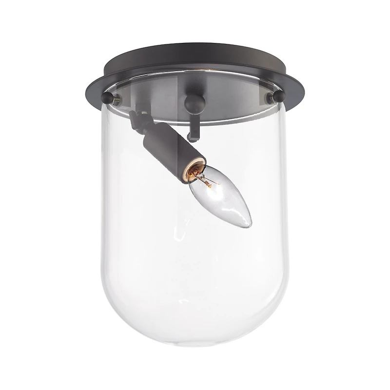 Lightway 1 Light Flush in Oil Rubbed Bronze
