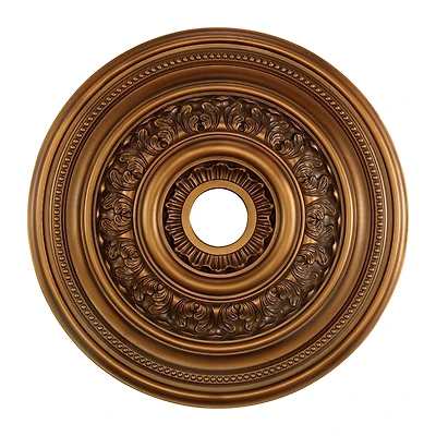 English Study Medallion 24" in Antique Bronze Finish