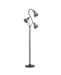 Jonathan Y Walker Tiffany-Multi-Light Led Floor Lamp