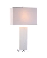 Jonathan Y Tiggie Alabaster Led Table Lamp