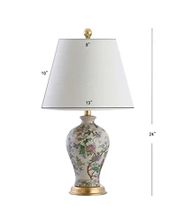Jonathan Y Grace Floral Led Table Lamp