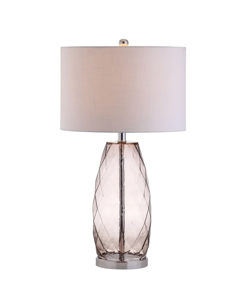 Jonathan Y Juliette Glass, Metal Led Table Lamp