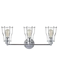 Jonathan Y Evelyn 3-Light Metal Vanity Light