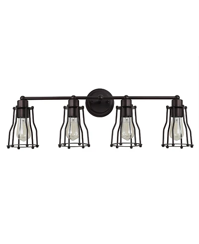 Jonathan Y Evelyn 4-Light Metal Vanity Light