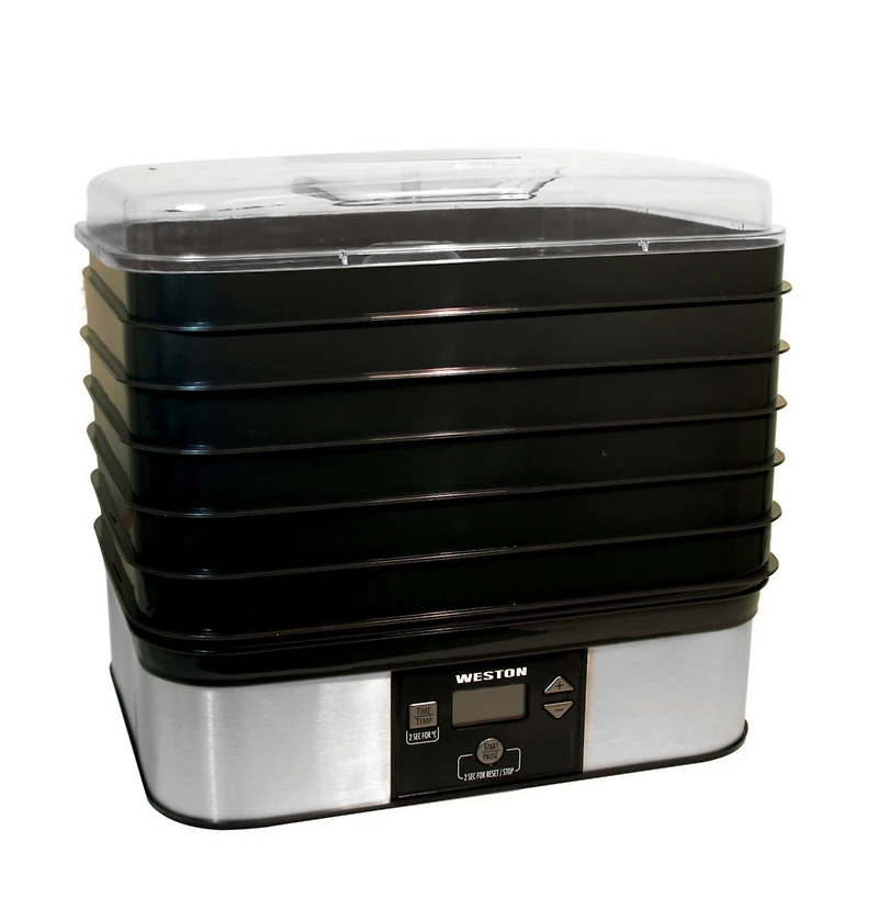 Weston 6 Tray Digital Food Dehydrator - 75-0401-w