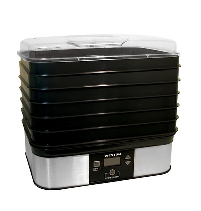 Weston 6 Tray Digital Food Dehydrator - 75-0401-w