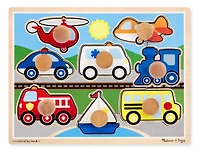 Vehicles Jumbo Knob Puzzle
