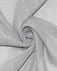 Slub Textured Linen Blend Grommet Top Curtain